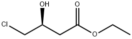 S(-)-4-氯-3-羟基丁酸乙酯 结构式