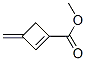 1-Cyclobutene-1-carboxylic acid, 3-methylene-, methyl ester (9CI) 结构式