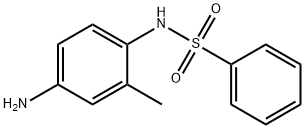 N-(4-amino-2-methylphenyl)benzenesulfonamide 结构式