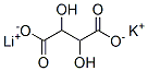 LITHIUM,POTASSIUM,2,3-DIHYDROXYBUTANEDIOATE 结构式