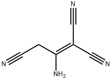 2-氨基-1-丙烯基-1,1,3-三甲腈 结构式