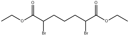 2,6-二溴庚二酸二乙酯 结构式