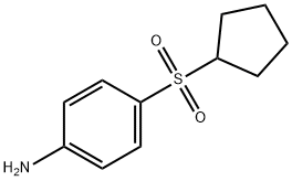 4-(环戊磺酰基)苯胺 结构式