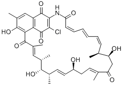 萘霉素 B 结构式
