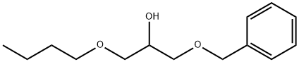 1-butoxy-3-(phenylmethoxy)propan-2-ol 结构式