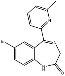 6-Methyl BroMazepaM 结构式