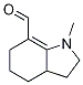 2,3,3a,4,5,6-hexahydro-1-Methyl-1H-Indole-7-carboxaldehyde 结构式