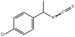 1-氯-4-(1-硫代异氰酸酯基乙基)苯MFCD06740513 结构式