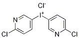 bis(6-chloropyridin-3-yl)iodonium chloride 结构式