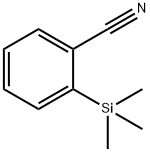 2-TRIMETHYLYSILYLBENZONITRILE 结构式