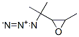 Oxirane,  2-(1-azido-1-methylethyl)-3-methyl- 结构式