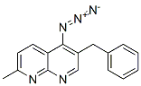 1,8-Naphthyridine,  5-azido-2-methyl-6-(phenylmethyl)- 结构式