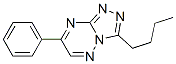 9-butyl-4-phenyl-1,2,5,7,8-pentazabicyclo[4.3.0]nona-2,4,6,8-tetraene 结构式