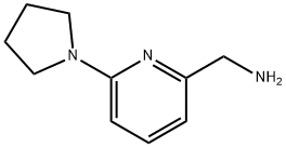 (6-(PYRROLIDIN-1-YL)PYRIDIN-2-YL)METHANAMINE 结构式