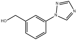 [3-(1H-1,2,4-TRIAZOL-1-YL)PHENYL]METHANOL 结构式