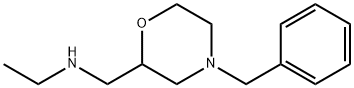 N-((4-苄基吗啉-2-基)甲基)乙胺 结构式