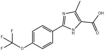 4-Methyl-2-[4-(trifluoromethoxy)phenyl]-1H-imidazole-5-carboxylicAcid