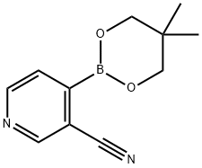 4-(5,5-Dimethyl-1,3,2-dioxaborinan-2-yl)nicotinonitrile