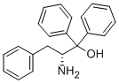 R-2-氨基-1,1,3-三苯基-1-丙醇 结构式