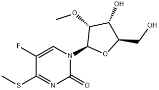 5-FLUORO-2'-O-METHYL-4-(METHYLTHIO)PYRIMIDIN-2-ONE 结构式