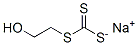 sodium 2-hydroxyethyl trithiocarbonate 结构式