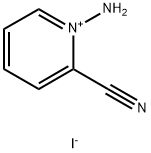 Pyridinium, 1-amino-2-cyano-, iodide (9CI) 结构式