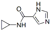 1H-Imidazole-5-carboxamide,  N-cyclopropyl- 结构式