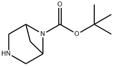 6-(叔丁氧羰基)-3,6-二氮杂双环[3.1.1]庚烷 结构式