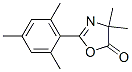 5(4H)-Oxazolone,  4,4-dimethyl-2-(2,4,6-trimethylphenyl)- 结构式