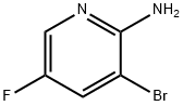 2-氨基-3-溴-5-氟吡啶 结构式