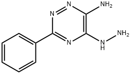 6-Amino-3-phenyl-1,2,4-Triazin-5(2H)-one hydrazone 结构式