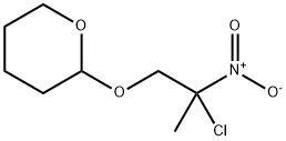 2-(2-Chloro-2-nitropropoxy)tetrahydro-2H-pyran 结构式