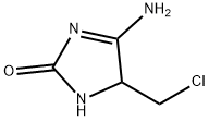 2H-Imidazol-2-one,  4-amino-5-(chloromethyl)-1,5-dihydro- 结构式