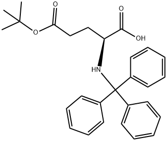 TRT-GLU(OTBU)-OH DCHA 结构式