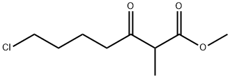 7-CHLORO-2,3-DIMETHYL-HEPTANOIC ACID METHYL ESTER 结构式