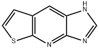 1H-Imidazo[4,5-b]thieno[3,2-e]pyridine  (9CI) 结构式