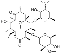 红霉素杂质10 结构式