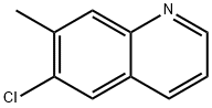 6-氯-7-甲基喹啉 结构式