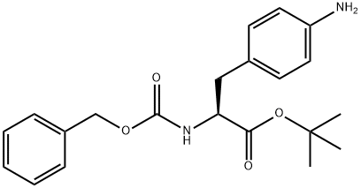 CBZ-L-丙氨酸叔丁酯 结构式