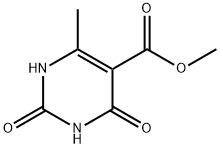 METHYL 2,4-DIHYDROXY-6-METHYLPYRIMIDINE-5-CARBOXYLATE 结构式