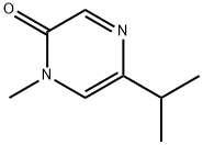 2(1H)-Pyrazinone,  1-methyl-5-(1-methylethyl)- 结构式