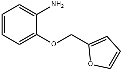 2-(2-呋喃甲氧基)苯胺 1HCL 结构式
