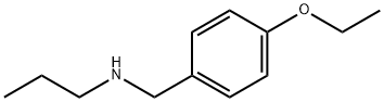 N-(4-ethoxybenzyl)-N-propylamine 结构式