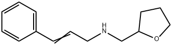 (3-PHENYL-2-PROPEN-1-YL)(TETRAHYDRO-2-FURANYLMETHYL)AMINE HYDROCHLORIDE 结构式