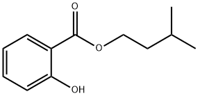 柳酸异戊酯 结构式