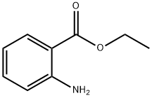 2-氨基苯甲酸乙酯 结构式
