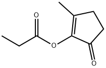 甲基环戊烯酮醇丙酸酯 结构式