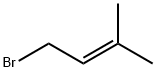 1-溴-3-甲基-2-丁烯 结构式