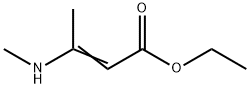 3-(甲基氨基)巴豆酸乙酯 结构式
