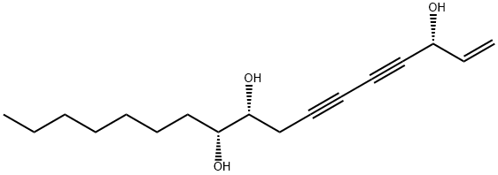 人参炔三醇 结构式